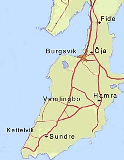 Sudret Gotland Karta | Karta Mellersta