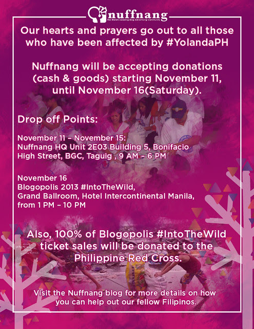 Nuffnang Blogopolis Donation
