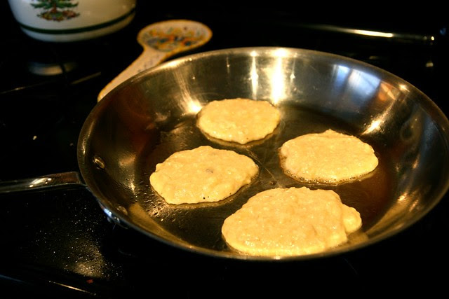 Organic Banana Coconut Pancakes