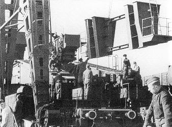 Cañón ferroviario Dora Schwerer Gustav railway gun
