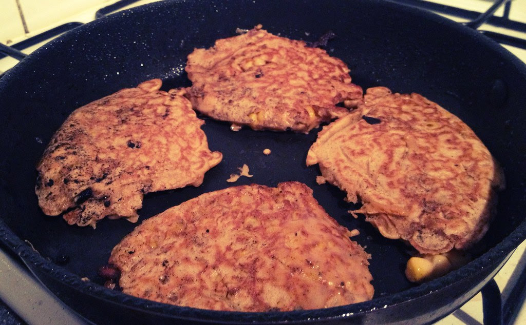 Cooking Corn Fritters