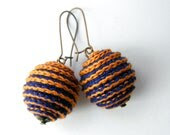 Striped crochet earrings - BestForKids Striped crochet earrings - BestForKids