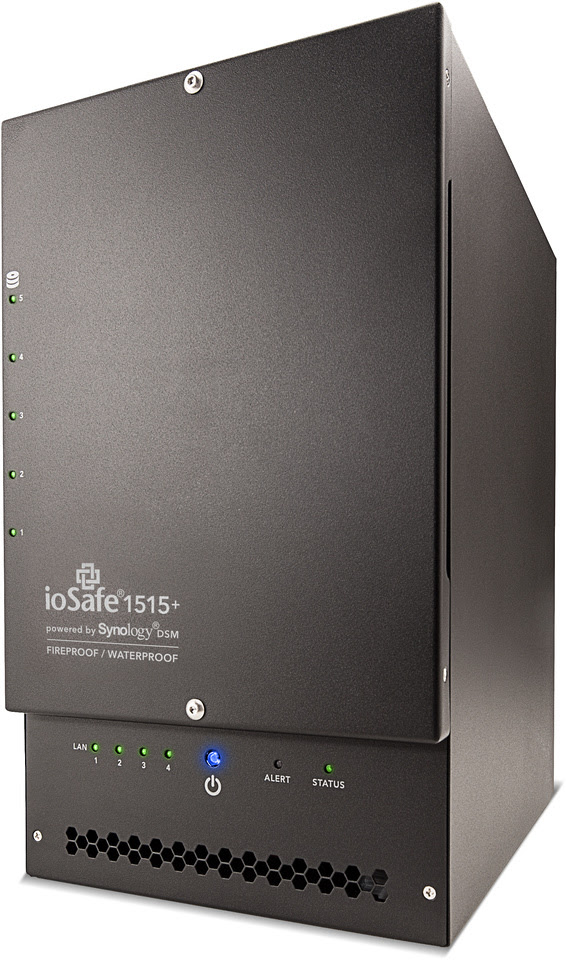 ioSafe NAS 1515+ powered by Synology - Front View ioSafe NAS 1515+ powered by Synology - Front View