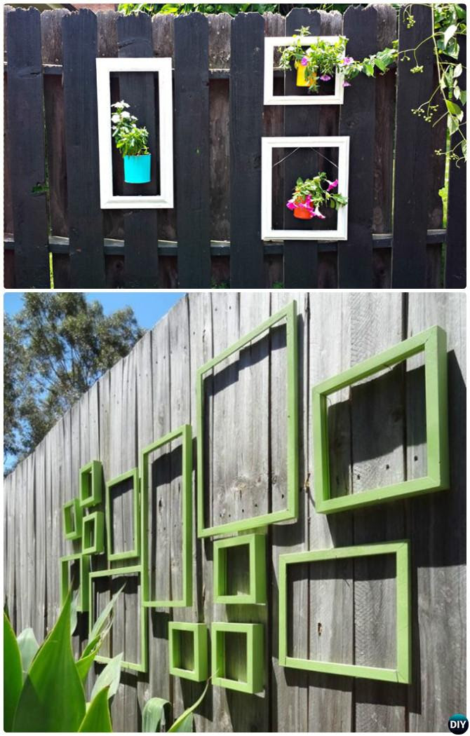 Backyard Garden Fence Decoration Makeover Diy Ideas