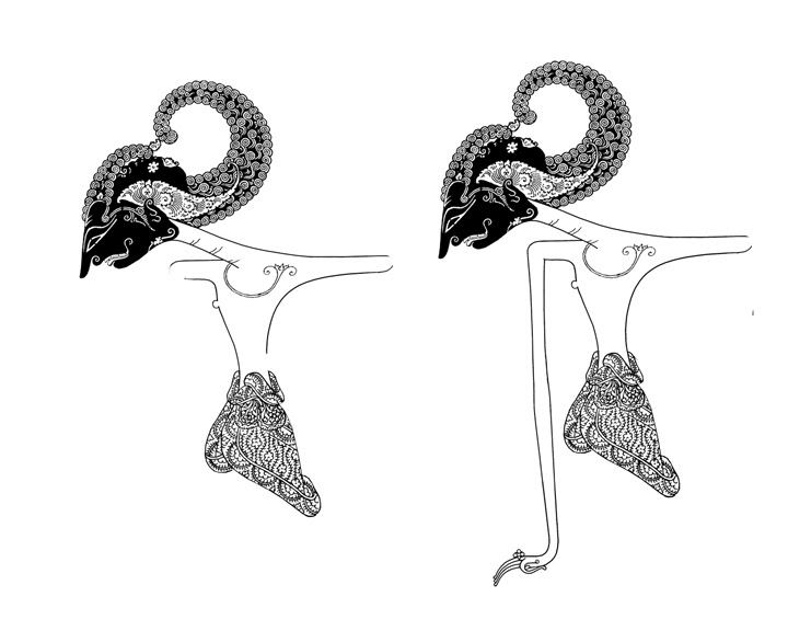 Kumpulan Mewarnai Sketsa Gambar Wayang Kulit Arjuna