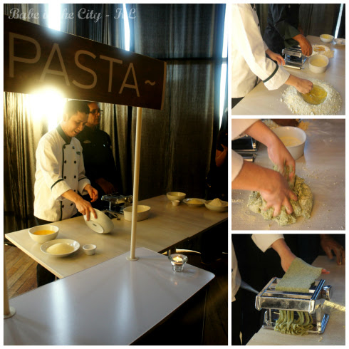Pasta demo collage