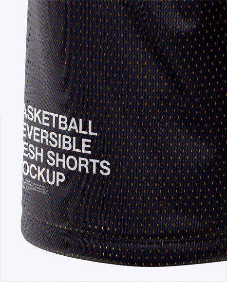 Download Basketball Reversible Mesh Jersey Mockup Front Half Side ...