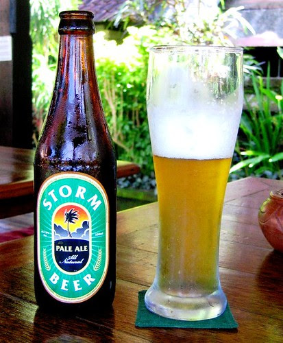 a cold beer