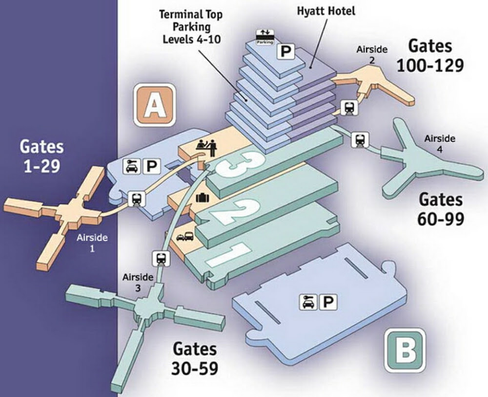 Orlando Airport Terminal Map Gadgets 2018