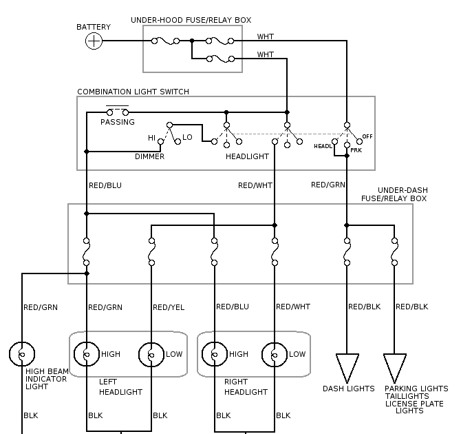 [DIAGRAM] 1999 Toyota Corolla Headlight Wiring Diagram