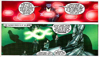 New X-Men #116 panels