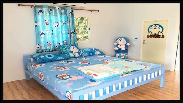 Desain Kamar Tidur Sederhana Serba Doraemon