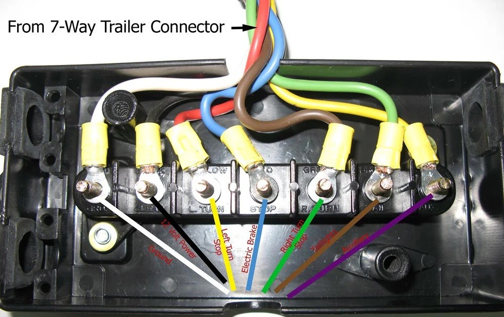 7 Blade Trailer Plug Wiring Diagram - Doctor Heck