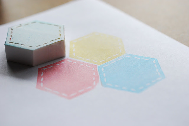 Making Hexagon Stamps