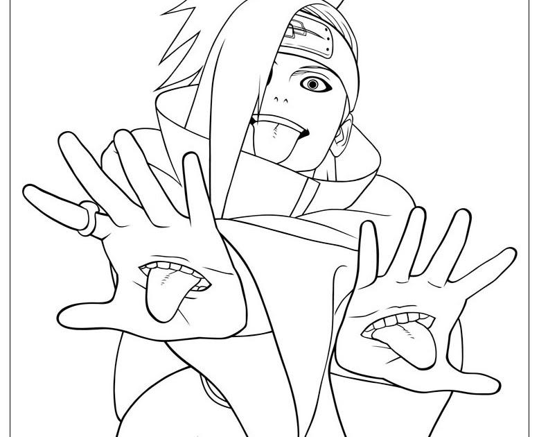 Naruto Coloring Book Online - 1317+ Best Quality File - Free SVG Sample