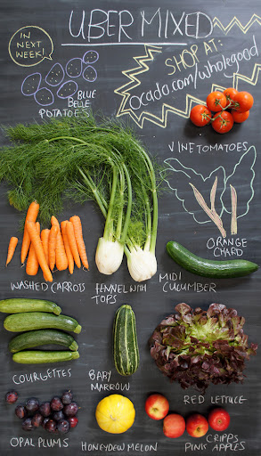 vegetable box contents