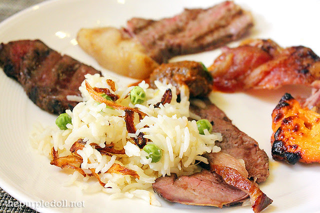 Steaks at Spiral Sofitel