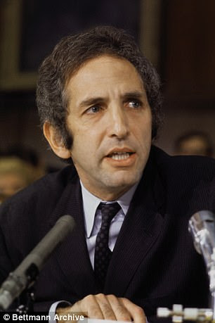 Daniel Ellsberg (pictured in the 70s), the man who leaked the Pentagon Papers in 1969 has now revealed how close America is to a nuclear Armageddon
