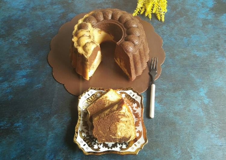 Resep Bolu Marmer Putih Telur