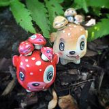64 Colors's "Mushroom Drop" customized Gumdrop figures!