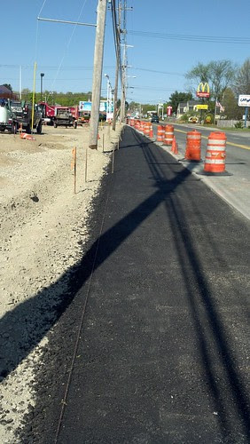 RT 140 in front of BIG Y