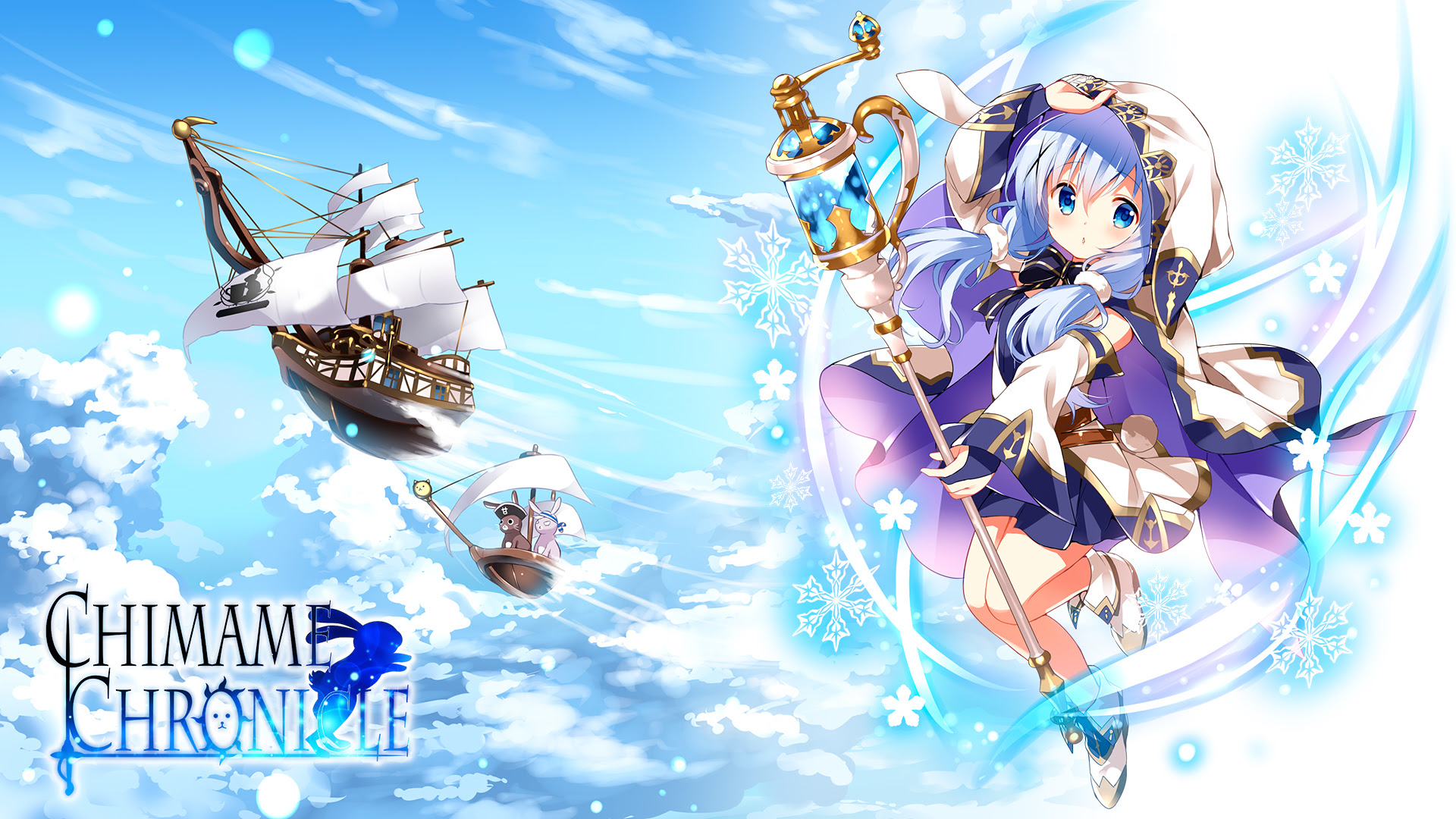 最高かつ最も包括的なごち うさ チノ 壁紙 美しい花の画像