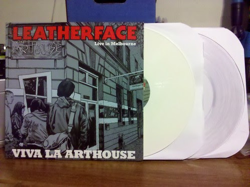 Leatherface - Viva La Arthouse: Live In Melbourne 2xLP - US Version, White & Clear Vinyl
