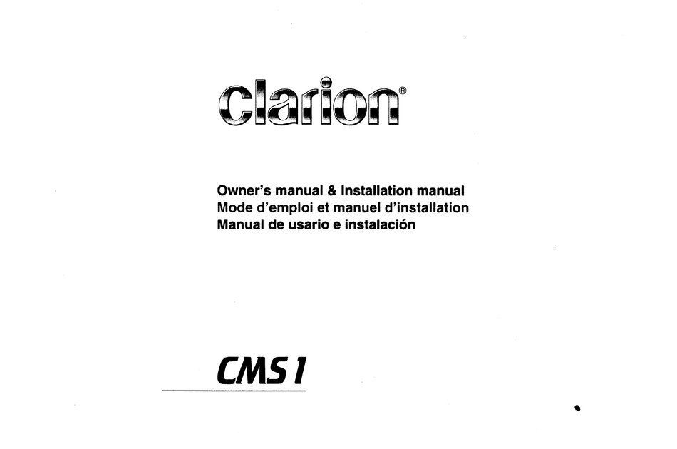 42 Clarion M508 Wiring - Wiring Diagram Source Online