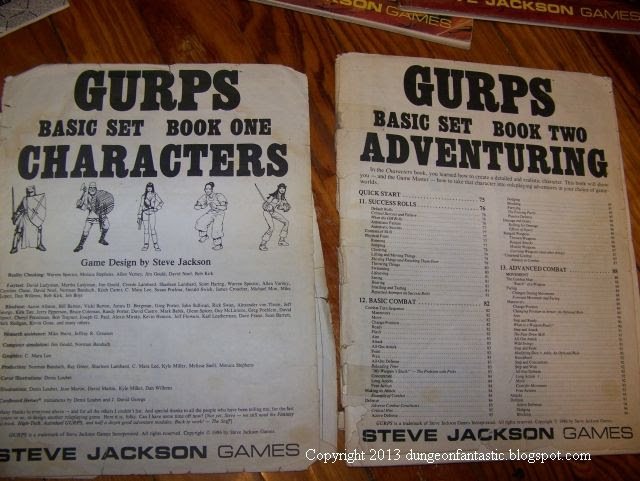 GURPS 1st edition photo