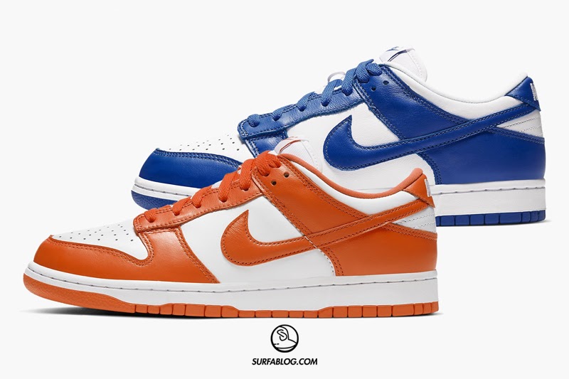 low top syracuse dunks