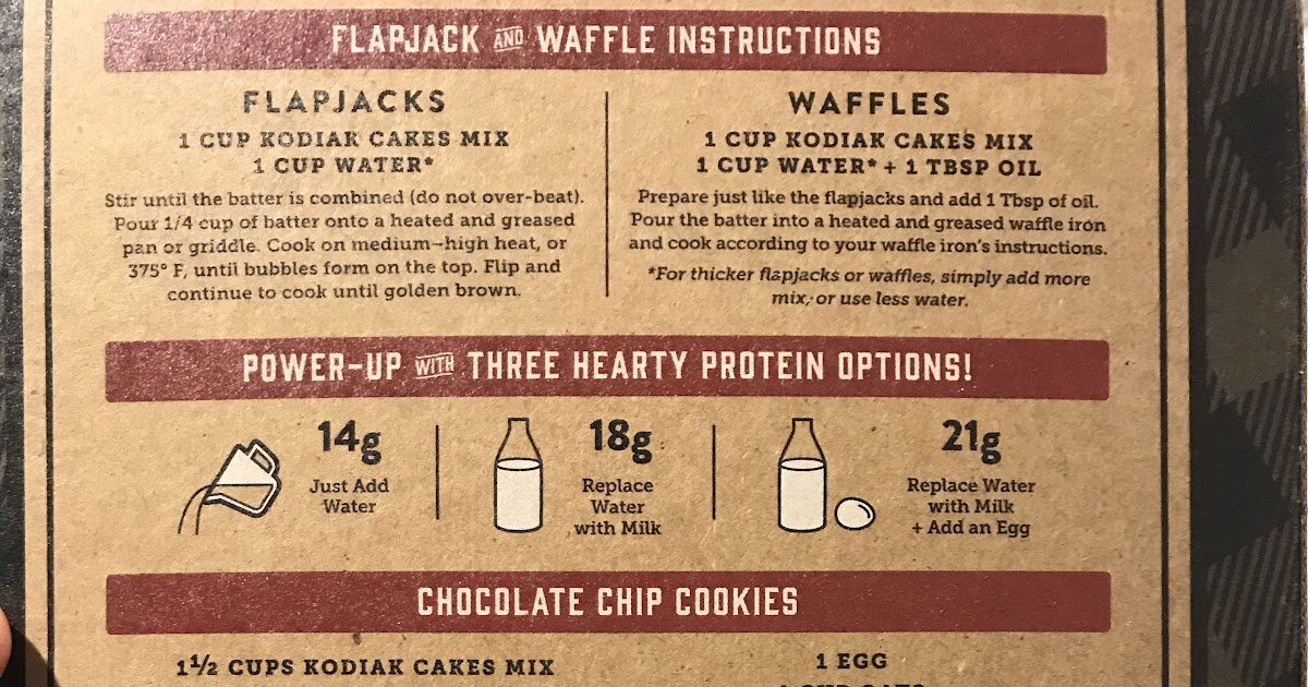 Kodiak Cake Waffles Recipe / Enjoy Light And Fluffy