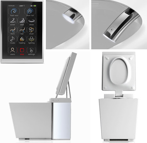 high tech bidet remote