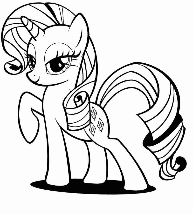Rainbow Dash Sketsa Gambar Kuda Poni - Contoh Sketsa Gambar