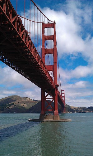 View of the GG Bridge from Fort Point