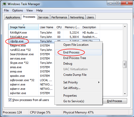 How to solve copy paste not working issue in Remote Desktop