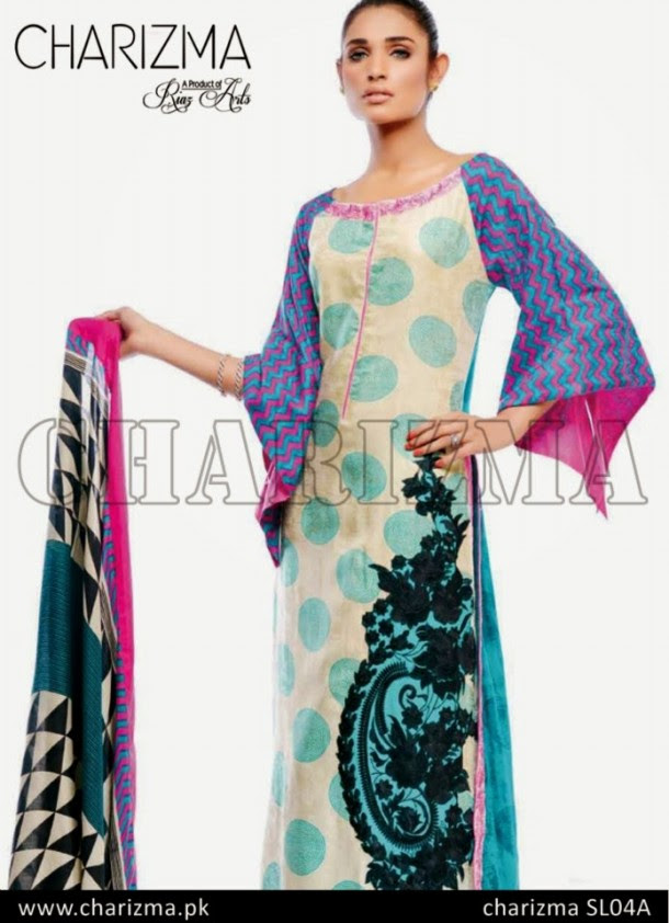 Beautiful-Girls-Wear-Stich-Embroidered-Clothes-New-Fashion-by-Charizma-Winter-Dress-2013-14-4 Beautiful-Girls-Wear-Stich-Embroidered-Clothes-New-Fashion-by-Charizma-Winter-Dress-2013-14-4