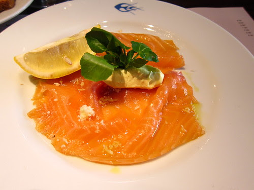Smoked Salmon and horseradish cream