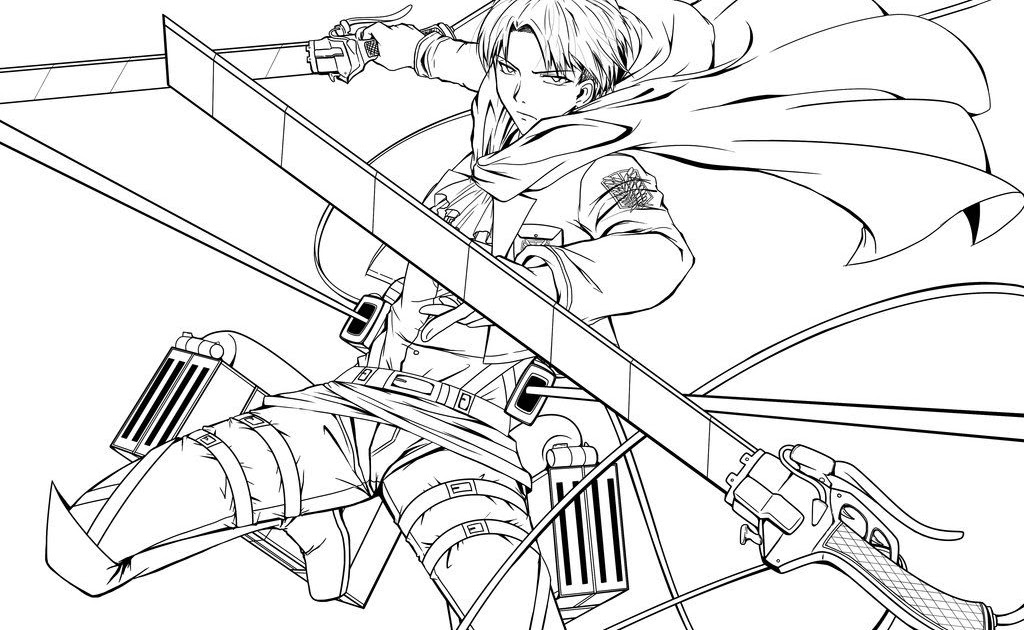 Anime Coloring Pages Aot - Coloring and Drawing