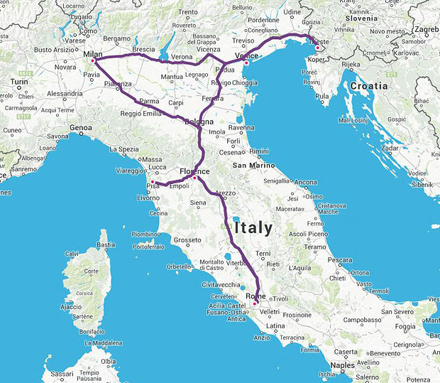 Milano Italija Karta | Karta