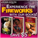 eHarlequin Fireworks Sale!: Spend $10 and save $5!