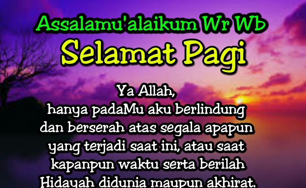 Gambar Ucapan Selamat Pagi Islami Terbaru AZ Chords