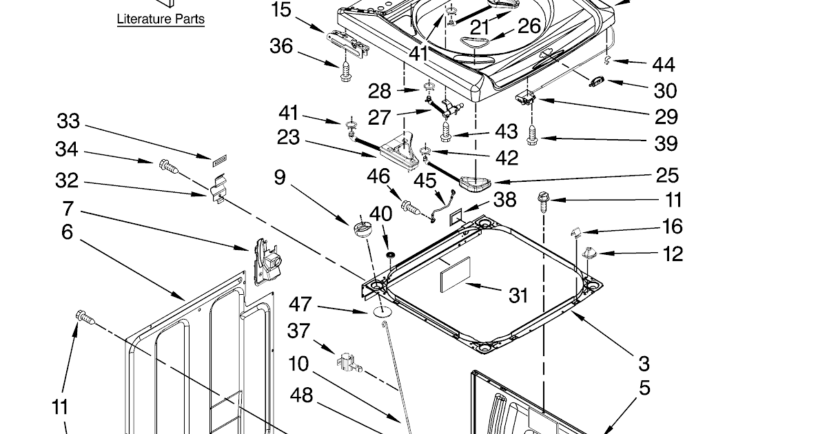 Whirlpool Cabrio Washer Parts Diagram General Wiring Diagram