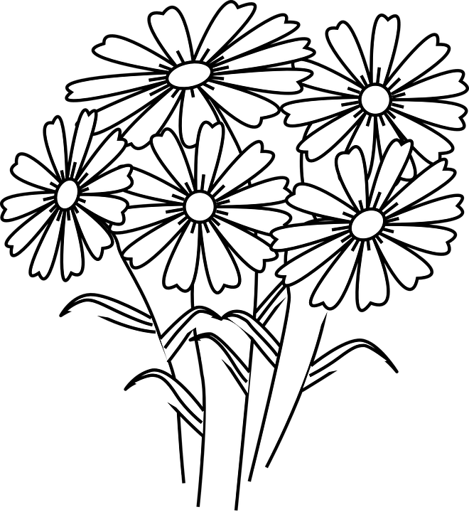 Aesthetic Coloring Pages Flowers : 112 Beautiful Flower Coloring Pages