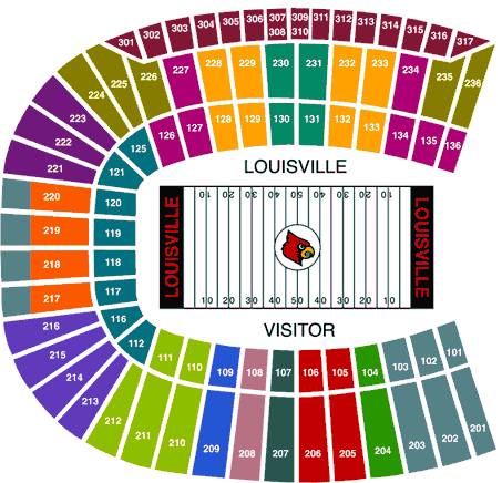 Cardinals Stadium Seating Chart - Gallery Of Chart 2019