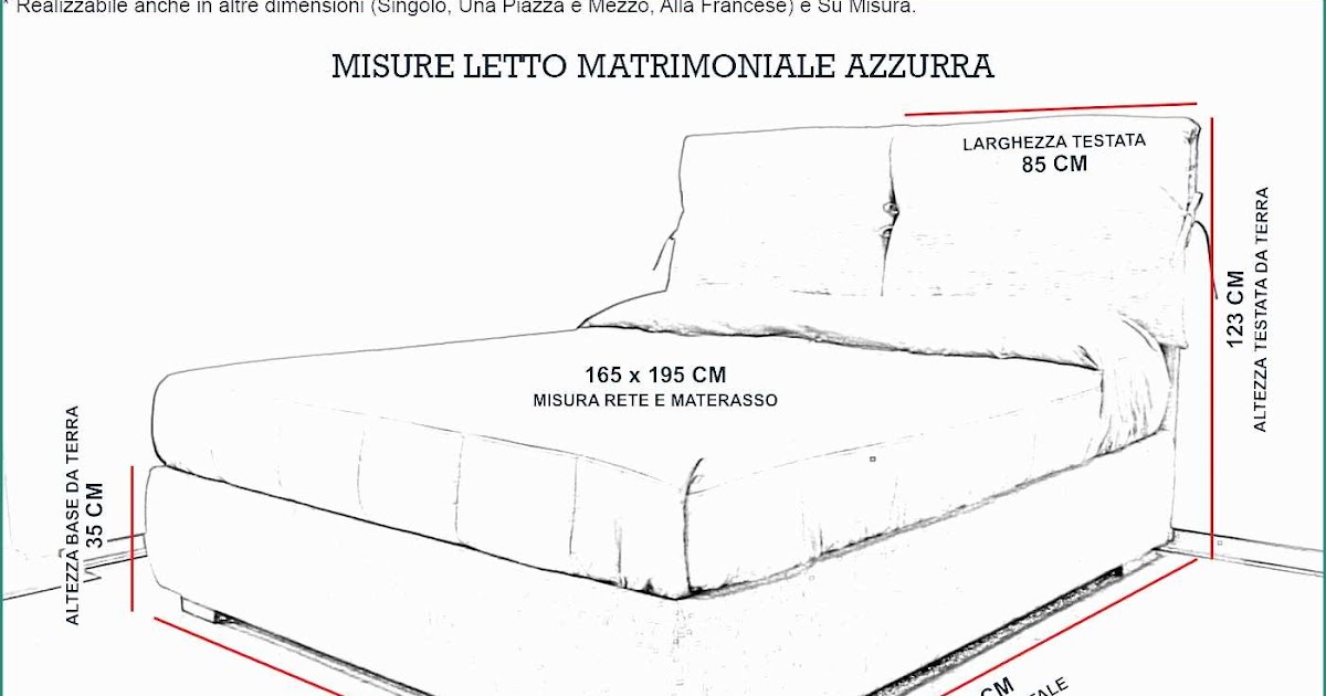 Misure Letto Matrimoniale Francese R P Trapunta Invenale Piumone jpg (1200x630)