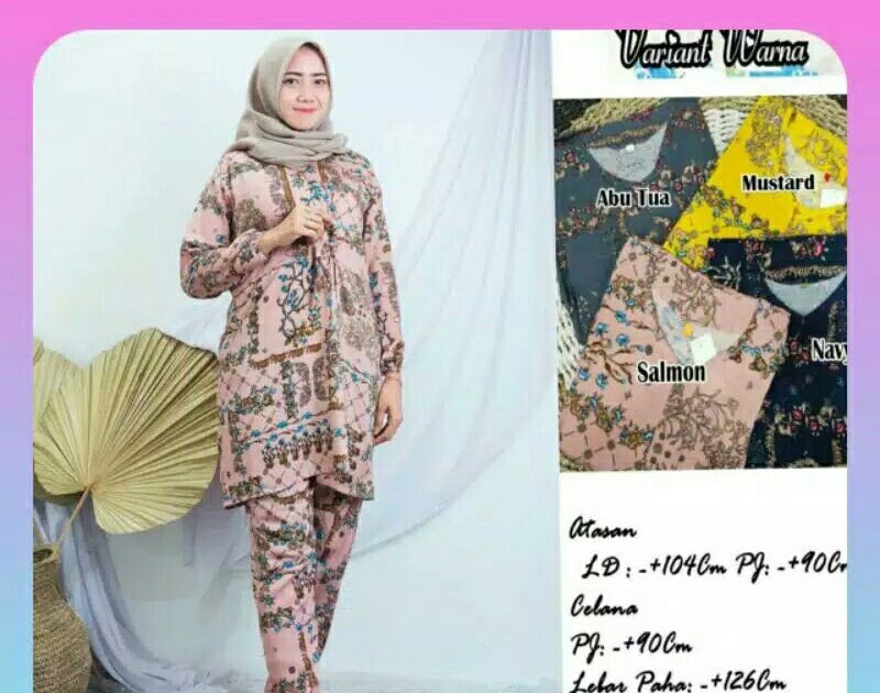 Baju Hamil  Muslim Shopee Model Celana Hamil Muslimah  