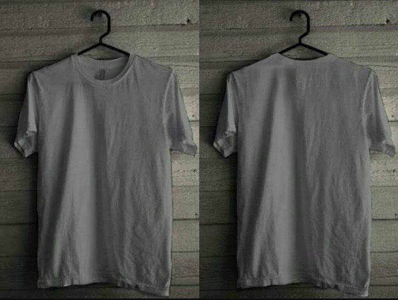 20+ Ide Desain Baju Polos Abu Abu Depan Belakang Onocean Shore