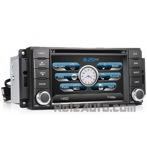 Chrysler Dodge Jeep RAM In-dash Navigation Stereo GPS DVD CD MP3 AVI ...