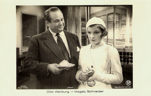 Otto Wallburg, Magda Schneider, Marion