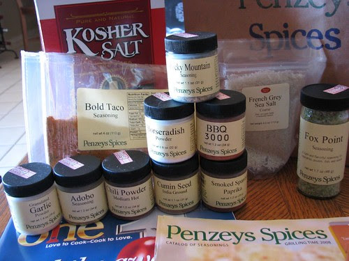 Penzey's Spices from my gift card